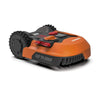 WORX Landroid L WR155E Mähroboter, selbstfahrend, bis 2000 m², sauberer Rasenschnitt, Orange