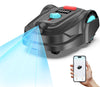 YARDCARE M800Plus Mähroboter, ohne Begrenzungskabel, 800 m², GPS+KI Vision, U-Schnitt, App-Steuerung, Auto-Ladestation, Hindernisvermeidung