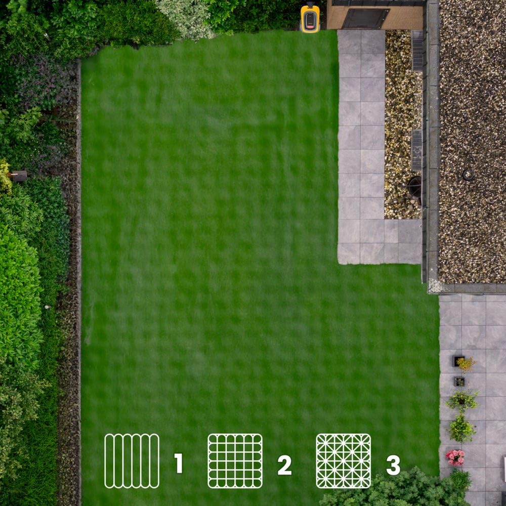 STIGA A300 Mähroboter, autonom ohne Begrenzungskabel, bis 450 m², GPS RTK & 4G, App-Steuerung, 45 % Steigung, 2 Zonen